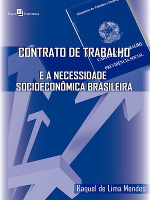 cover image of Contrato de trabalho e a necessidade socioeconômica brasileira